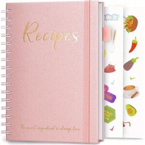 Recipes Notebook With Stickers